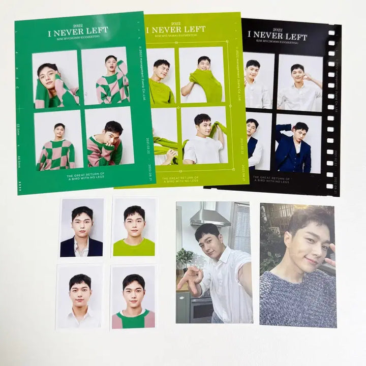 [BUNJANG] INFINITE L Kim Myung-soo Post-Discharge Fan Meeting Photocard, Photo Set, Postcard, Goods Bundle Set / 인피니트 엘 김명수 제대 팬미팅 포카 증사 엽서 굿즈 일괄 양도 미공포