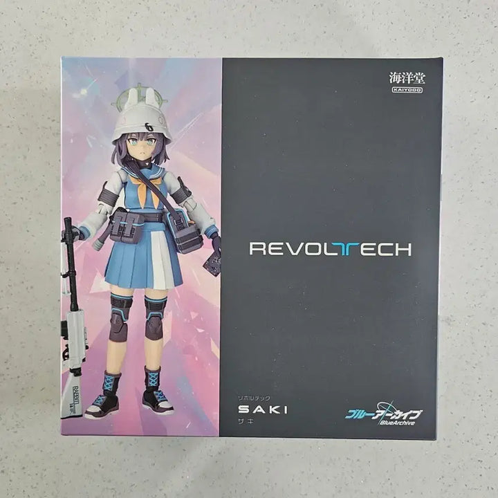 [BUNJANG] Kaiyodo Revoltech Blue Archive Saki Figure w/ Bonus / 카이요도 리볼텍 블루아카이브 사키 특전 포함