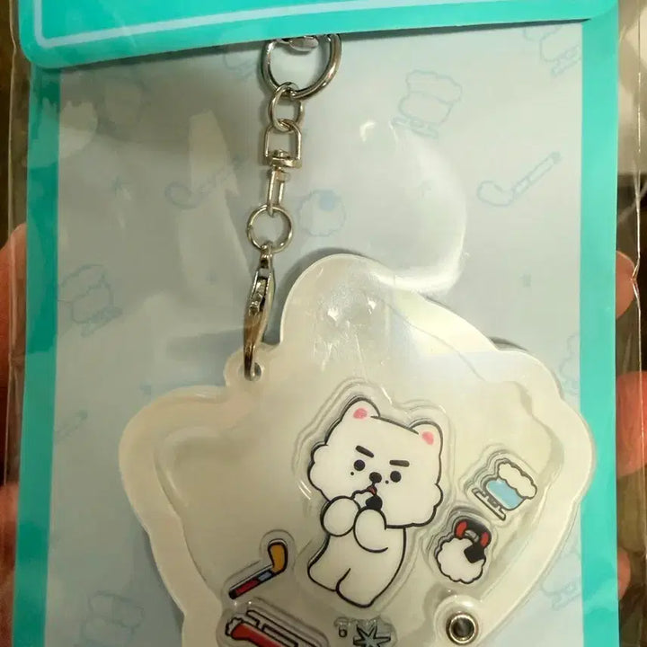[BUNJANG] ENHYPEN Sunghoon Snowy Doll + Shaker Keyring Set / 미개봉 스노위 snowe 박성훈 인형+ 쉐이커 키링 원가 양도