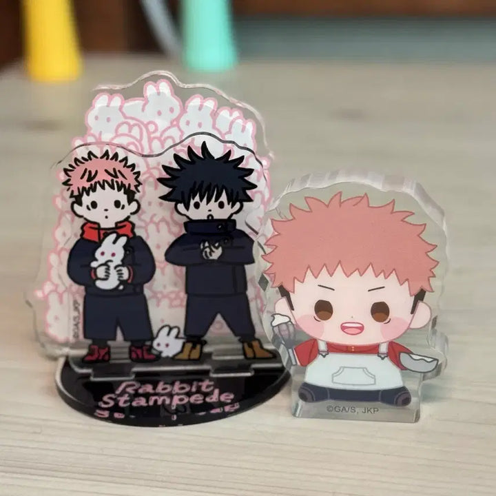 [BUNJANG] Jujutsu Kaisen Yuji Itadori Tenorinz Acrylic Stand Bundle / 주술회전 이타도리 후와 테노린즈 탈토 아크릴 일괄