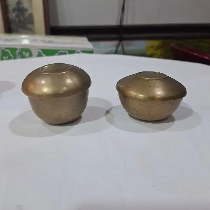 [BUNJANG] Vintage Soy Sauce Dishes (Set of 2) / 간장 종지 2개 일괄