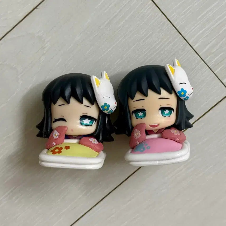 [BUNJANG] Demon Slayer Makomo Onemutan Figure Set (1st &amp; 2nd Batch) / 귀멸의칼날 마코모 오네무탄 1탄 2탄 일괄 판매