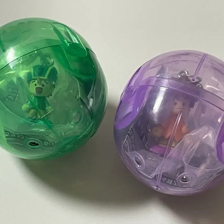 [BUNJANG] Digimon Adventure Wooden Doll Gacha Set - Riki &amp; Hansol (Sealed) / 디지몬 어드벤처 목각인형 가챠 메지루시 리키, 한솔 미개봉 일괄