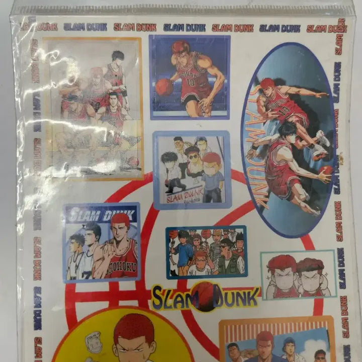 [BUNJANG] Slam Dunk Anime Retro Vintage Stickers (Set of 4) / 고전 문구 애니 슬램덩크 스티커 4 레트로 빈티지 스티커