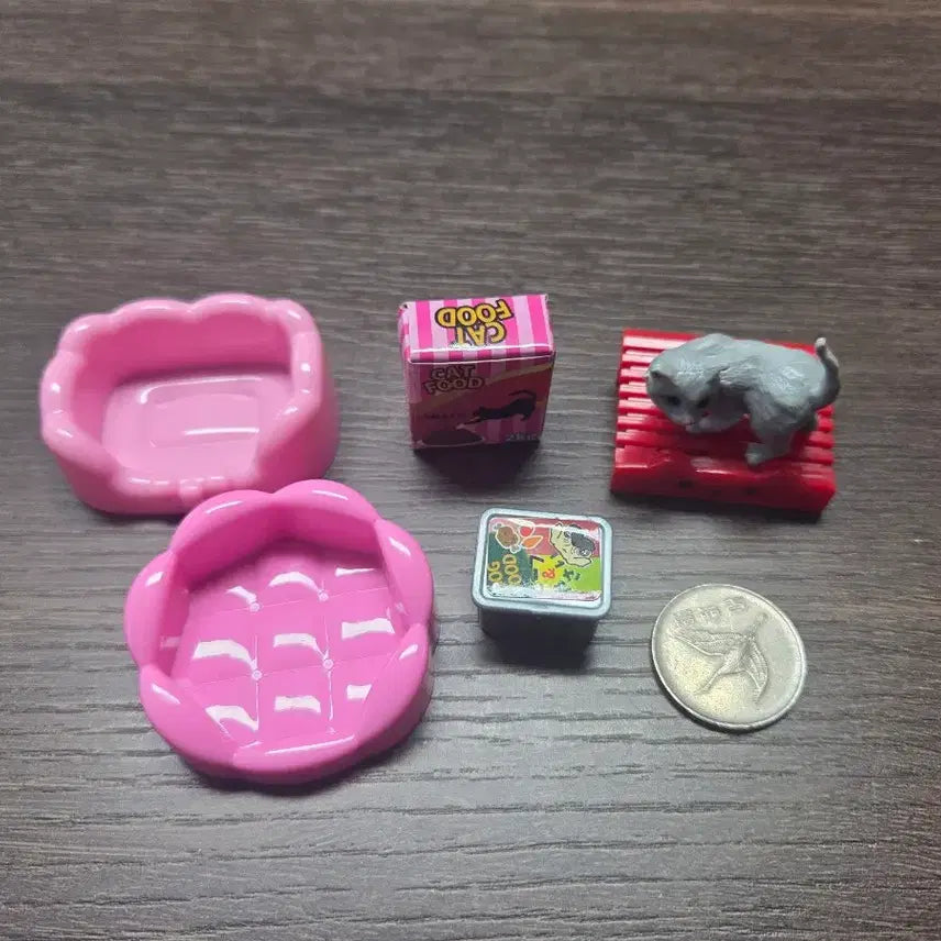 [BUNJANG] Miniature Cat Raising Set (6 Types) / 미니어처 고양이 키우기 6종세트