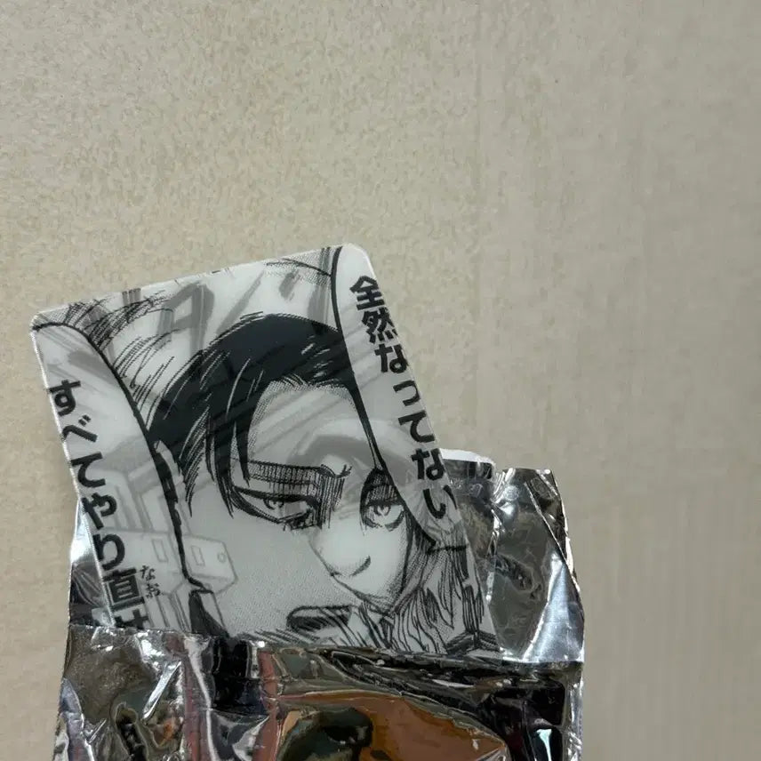 [BUNJANG] Attack on Titan Levi Lenticular Card / 진격의거인 전시회 리바이 렌티큘러