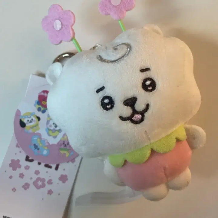 [BUNJANG] BT21 RJ Baby Spring Fairy Doll Keyring / BT21 RJ BABY 봄 요정 인형 키링