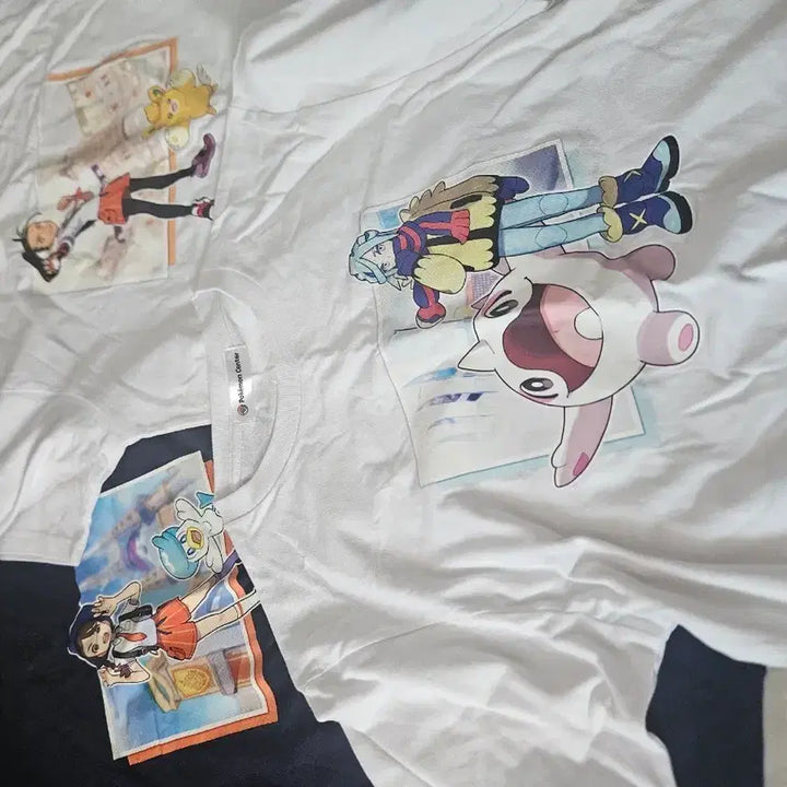 [BUNJANG] Pokemon T-Shirt (Greymon, Grusha, Nemo) / 포켓몬 티셔츠(푸름,그루샤,네모)