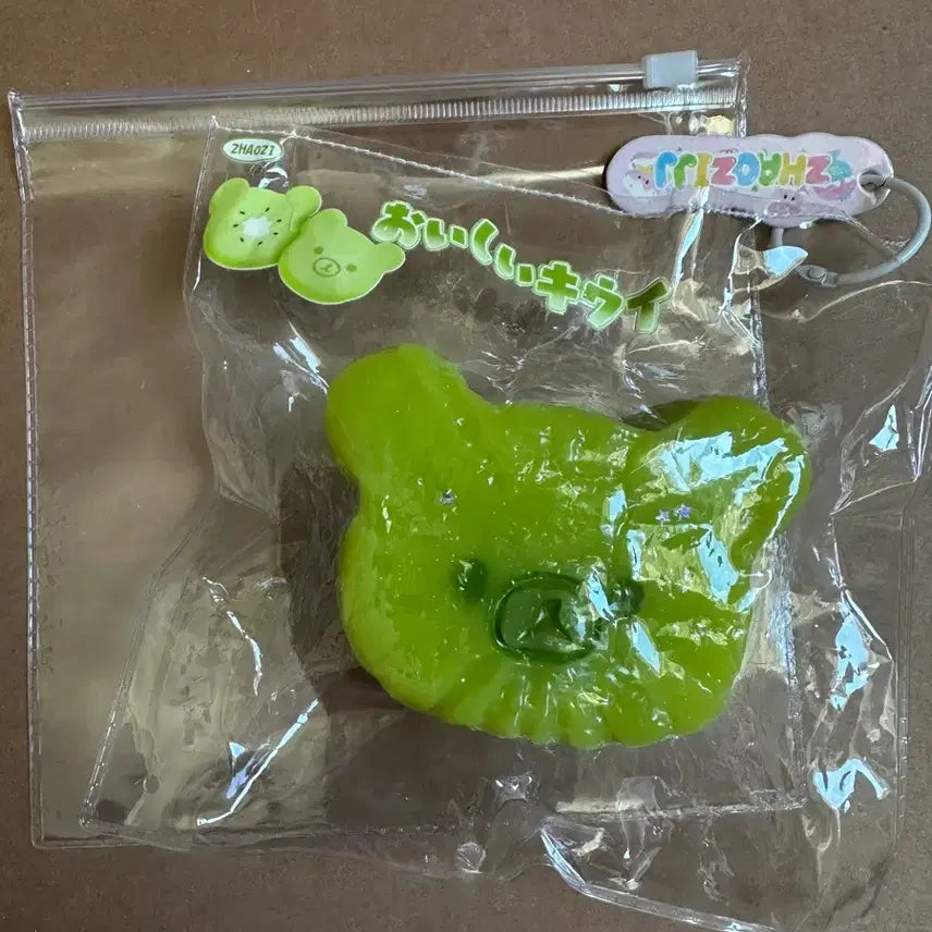 [BUNJANG] Bom Bom Everything Pompushop Rilakkuma Kiwi Squishy / 봄봄에브리띵 폼푸샵 리락쿠마 말랑이 키위 수제말랑이