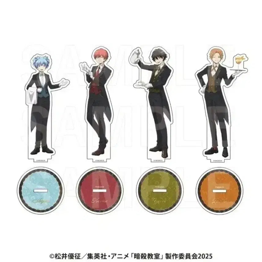 [BUNJANG] Assassination Classroom E-Diner Cafe Merchandise (Nagisa, Karma, Isogai, Maehara) / [2자리]암살교실 E-DINER카페 나기사 카르마 이소가이 마에하라