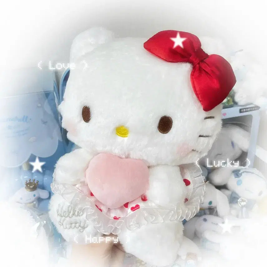 [BUNJANG] Sanrio Classic Hello Kitty Angel Plush Doll / 고전 헬로키티 엔젤 누이 인형 산리오
