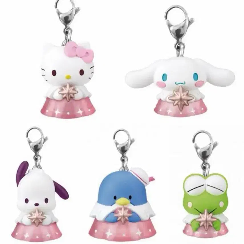[BUNJANG] Sanrio Hoshiirotenshi Candy Pink Gacha Figure / 산리오 호시이로텐시 별빛천사 캔디핑크 가챠