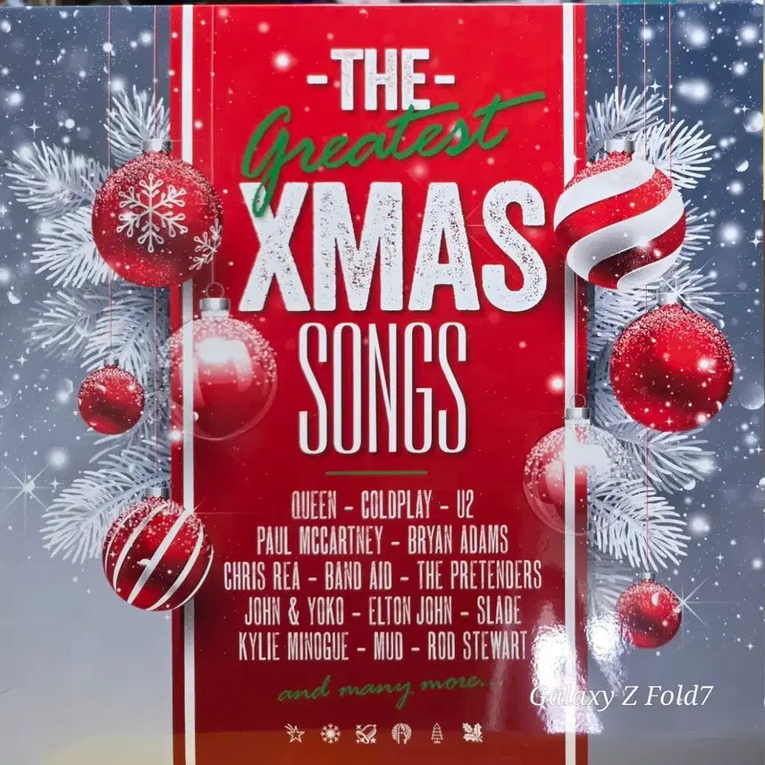 [BUNJANG] The Greatest Christmas Songs 2LP Numbered Limited Edition Vinyl / BA-541. 2LP. 넘버링. 더 그레이티스트 크리스마스 송 LP.