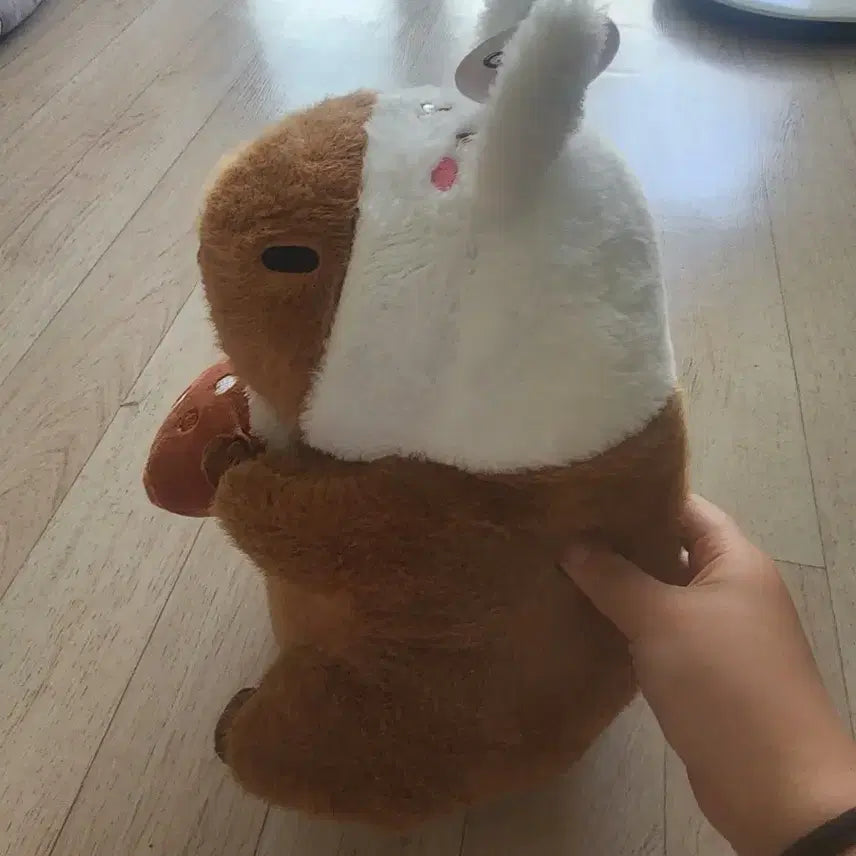 [BUNJANG] Bubble Tea Capybara Plush Toy / 버블티 카피바라 인형