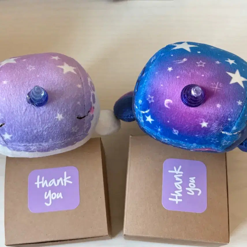 [BUNJANG] My Planet Nita Baby Narwhal Doll Bundle Set / 마이플래닛님 아기 일각고래 니타 인형 일괄판매