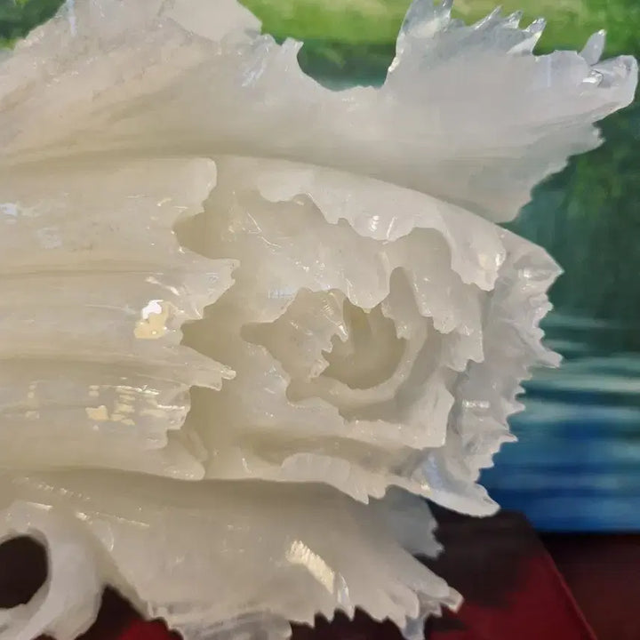 [BUNJANG] Jade Cabbage Sculpture / 백옥 배추 조각품