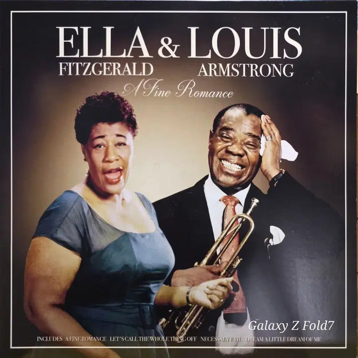 [BUNJANG] Ella Fitzgerald Louis Armstrong A Fine Romance LP / BA-542. 재즈, 스윙. 엘라 피츠제럴드 루이 암스트롱 . LP