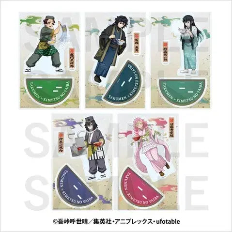 [BUNJANG] Demon Slayer Ramen Acrylic Standee Giyu, Muichiro, Iguro, Mitsuri / [29일마감]귀멸의칼날 타쿠멘 라멘 아크릴 기유 무이치로 이구로 미츠리