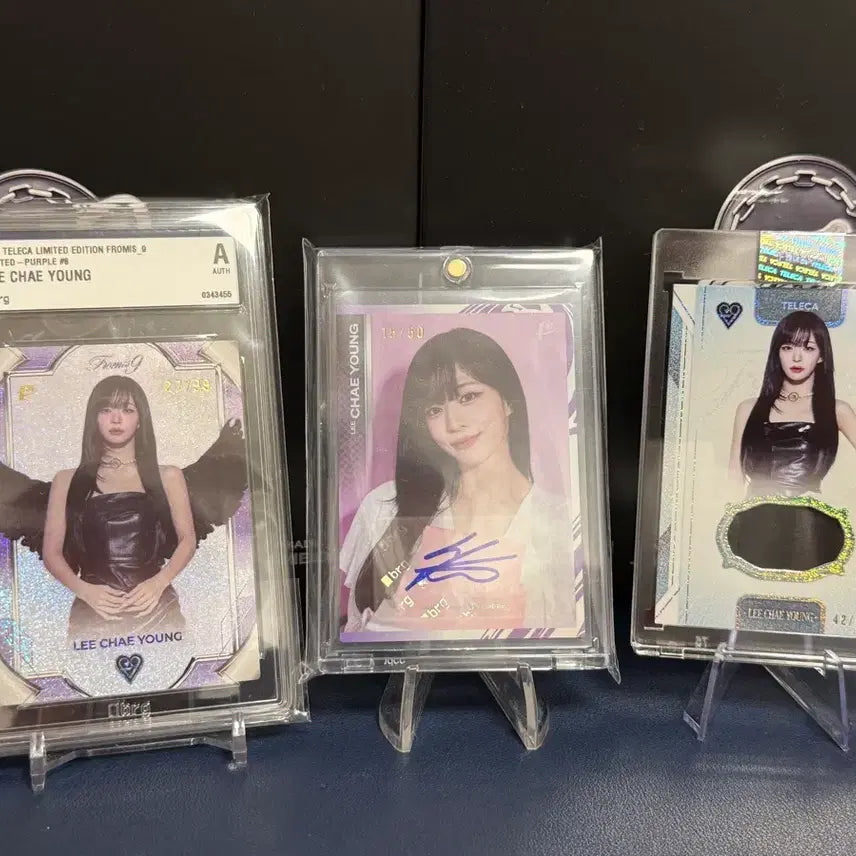 [BUNJANG] fromis_9 Lee Chaeyoung 50 Limited Auto, 50 Limited Game Worn Relic, 99 Limited Slab Bundle Set / 프로미스나인 이채영 /50 오토, /50 실착 랠릭, /99 슬랩