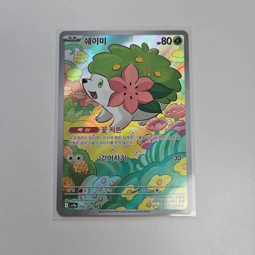 [BUNJANG] Pokemon Card Shaymin AR / 포켓몬카드 쉐이미 AR