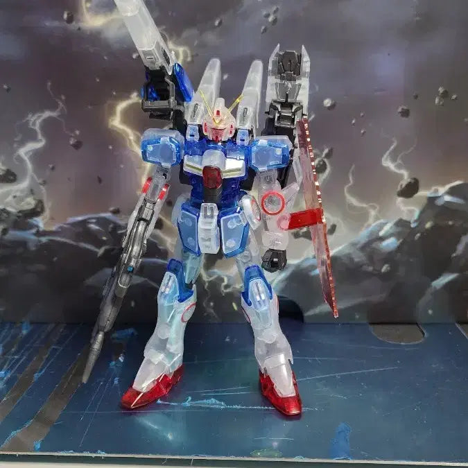 [BUNJANG] Bandai HG Second V Clear Assembly Model / 반다이 HG 세컨드V 클리어 가조립
