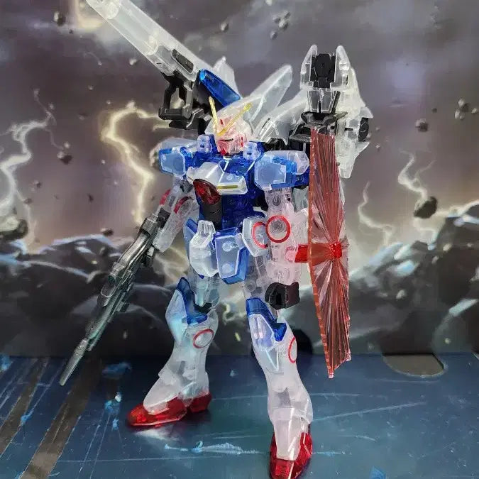 [BUNJANG] Bandai HG Second V Clear Assembly Model / 반다이 HG 세컨드V 클리어 가조립
