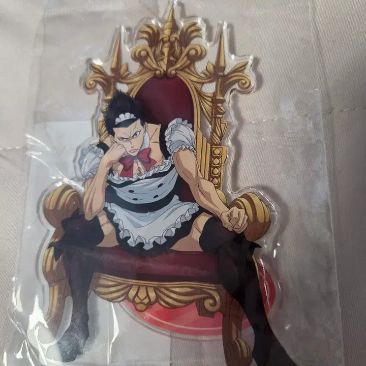 [BUNJANG] Blue Lock Baro Shoei Pop-up Cafe Maid Acrylic Stand (Sealed) / 블루록 바로 쇼에이 팝업 카페 메이드 아크릴 미개봉