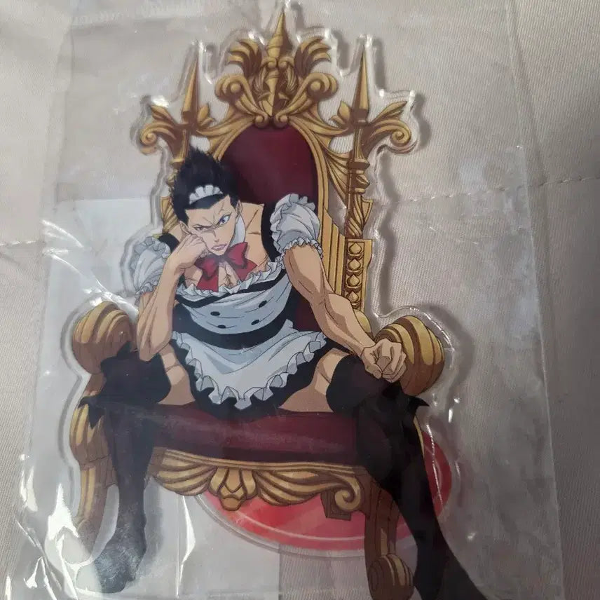 [BUNJANG] Blue Lock Baro Shoei Pop-up Cafe Maid Acrylic Stand (Sealed) / 블루록 바로 쇼에이 팝업 카페 메이드 아크릴 미개봉