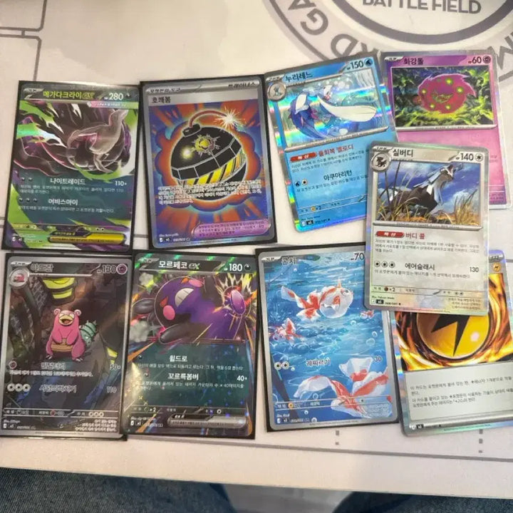 [BUNJANG] Pokemon Cards Bundle Set - Abyssal Eye Mega Darkrai, Yadoran, and more / 포켓몬스터 어비스아이 메가다크라이 야도란 등