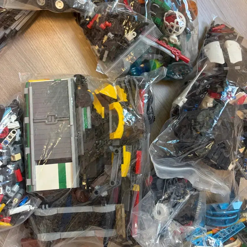 [BUNJANG] LEGO Genuine Train Track and Special Bricks Bundle / 레고 정품 기차레일 및 특수브릭 일괄