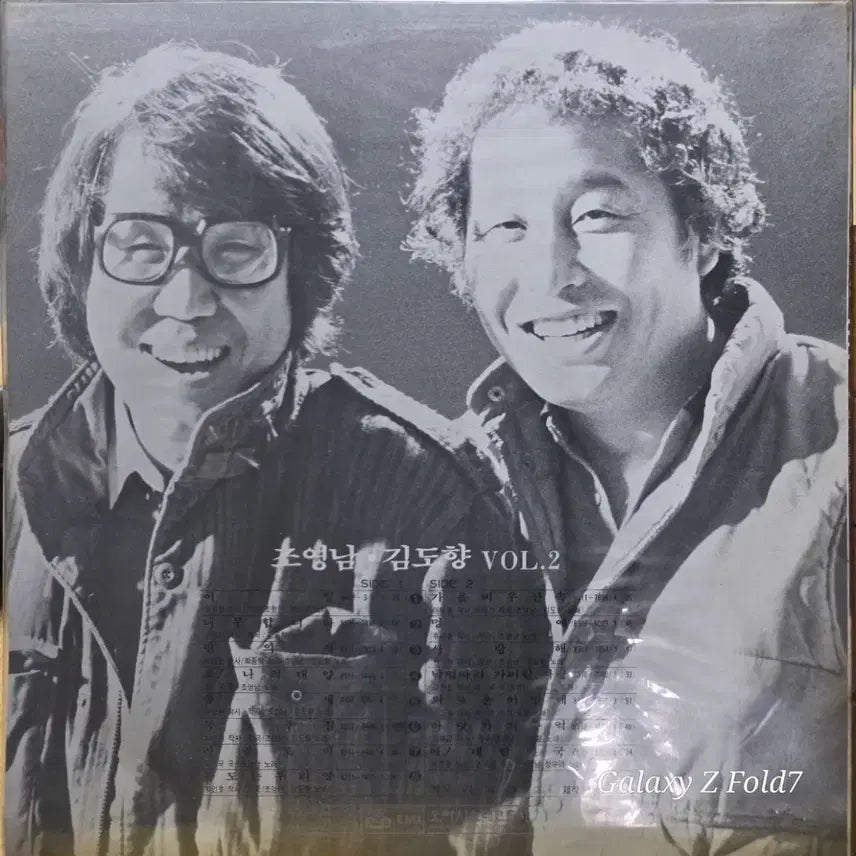 [BUNJANG] Jo Yong Nam &amp; Kim Do Hyang Vol. 2 LP (1984) / BA-546. 초반. 미개봉. 조용남 김도향 VOL.2