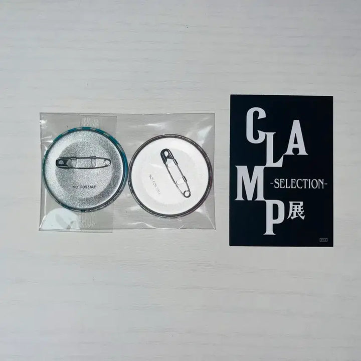 [BUNJANG] CLAMP Exhibition Special Badge &amp; Admission Special Figure Set / 일괄 5만원 구매 클램프전 특전 뱃지 &amp; 입장 특전 쵸비츠 치이 엔젤릭레이어