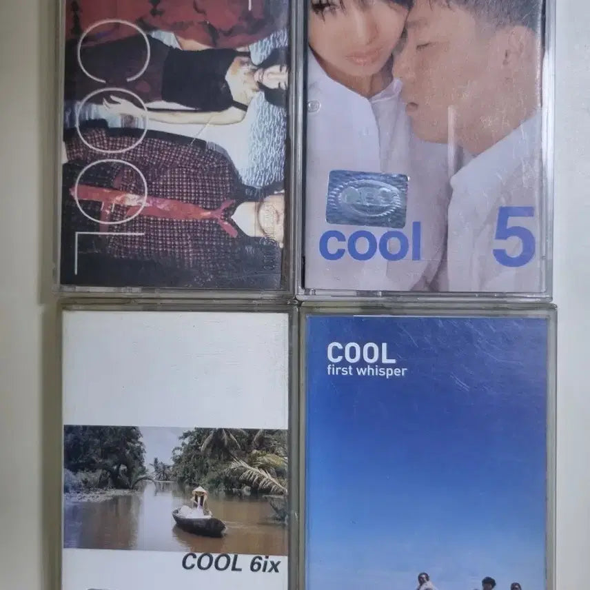 [BUNJANG] Various Artists - 4th, 5th, 6th, 6.5th Album (Unsealed Cassette Tape Set) / 쿨 - 4집 5집 6집 6.5집 / 4장 (개봉 카세트테이프)