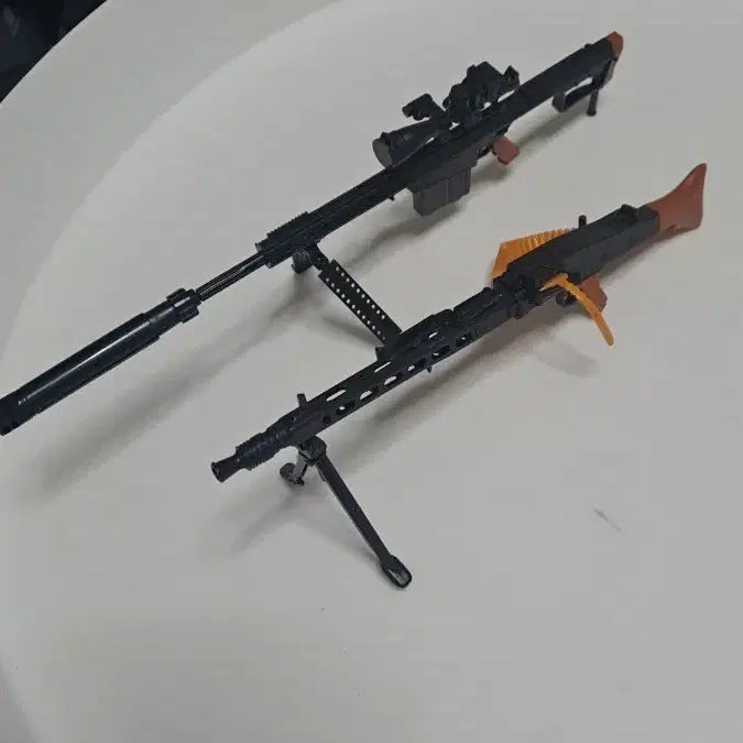 [BUNJANG] Miniature Toy Gun Set (2 Types) / 장난감 총 2종 세트 미니어쳐