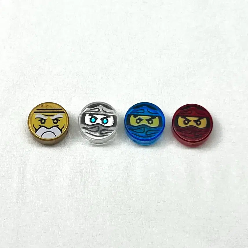 [BUNJANG] LEGO Ninjago Character Tiles / 레고 닌자고 캐릭터 타일