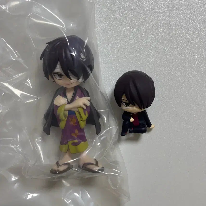 [BUNJANG] Gintama Shinsuke Takasugi Palverse Acrylic Stand &amp; MachiBoke Set / 은혼 타카스기 신스케 팔버스 마치보케 일괄 양도 판매