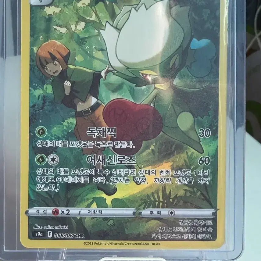[BUNJANG] Pokémon Card Roserade CHR / 포켓몬 카드 로즈레이드 CHR