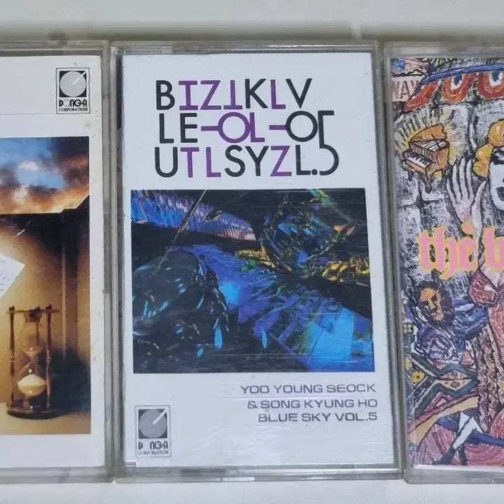 [BUNJANG] Various Artists Blue Sky 4th-6th Album Unsealed Cassette Tape Set / 푸른하늘 4-6집 (개봉 카세트테이프)