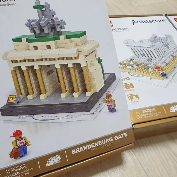 [BUNJANG] Loz Mini Block Puzzle Architectural Models Bundle Set / Loz 미니 블록 퍼즐 건축물 (3개 일괄)