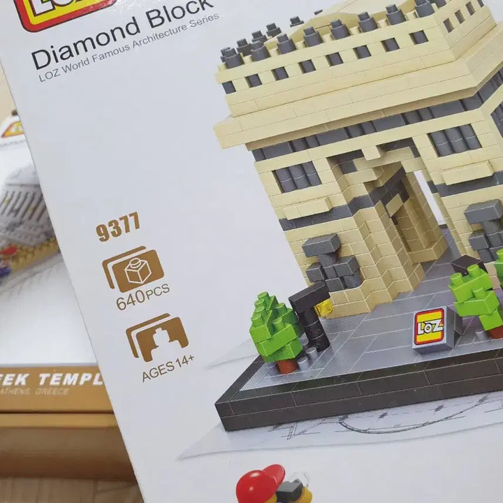 [BUNJANG] Loz Mini Block Puzzle Architectural Models Bundle Set / Loz 미니 블록 퍼즐 건축물 (3개 일괄)