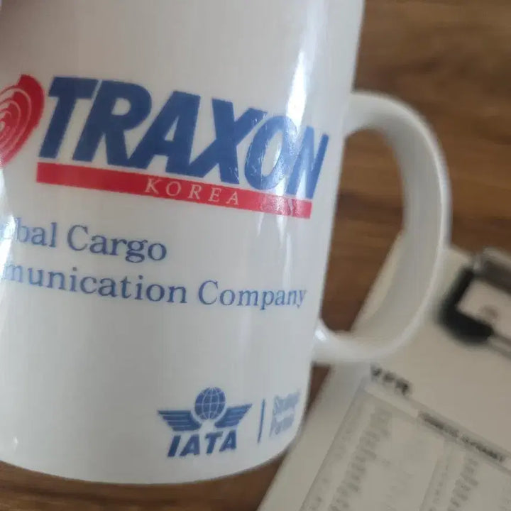[BUNJANG] TRAXON KOREA Mug and Aviation Document Clipboard Set / TRAXON KOREA 머그컵 및 항공 서류 클립보드