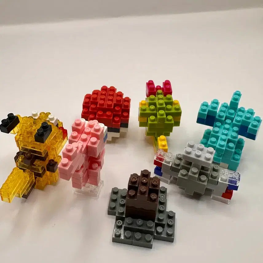 [BUNJANG] Kawada Pokemon Mini Nanoblock Bundle Set / 포켓몬스터 카와다 미니 나노블럭 판매
