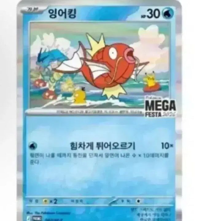 [BUNJANG] Gyarados Promo Card / 잉어킹 프로모 카드 팔아요