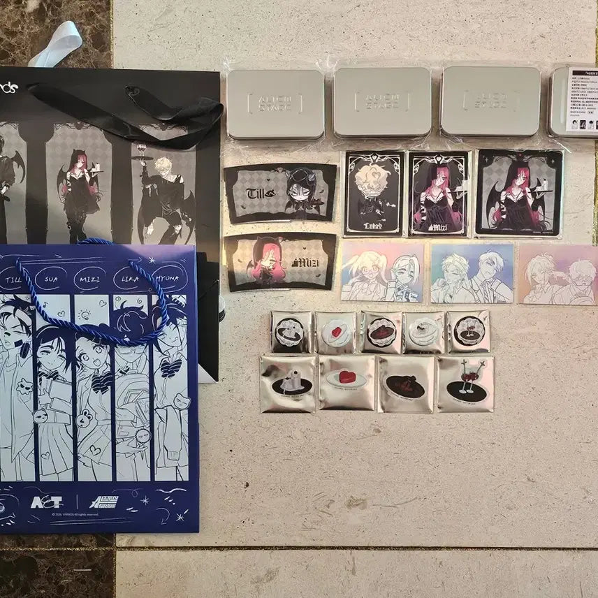[BUNJANG] a:ad x G.A.F Alien Stage Acrylic Standee / aad 천악 콜라보카페 gaf 포토카드 아크릴 에일리언 스테이지 에이스테
