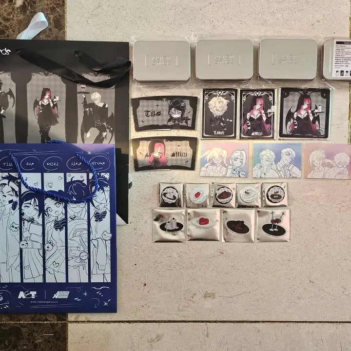 [BUNJANG] a:ad x G.A.F Alien Stage Acrylic Standee / aad 천악 콜라보카페 gaf 포토카드 아크릴 에일리언 스테이지 에이스테