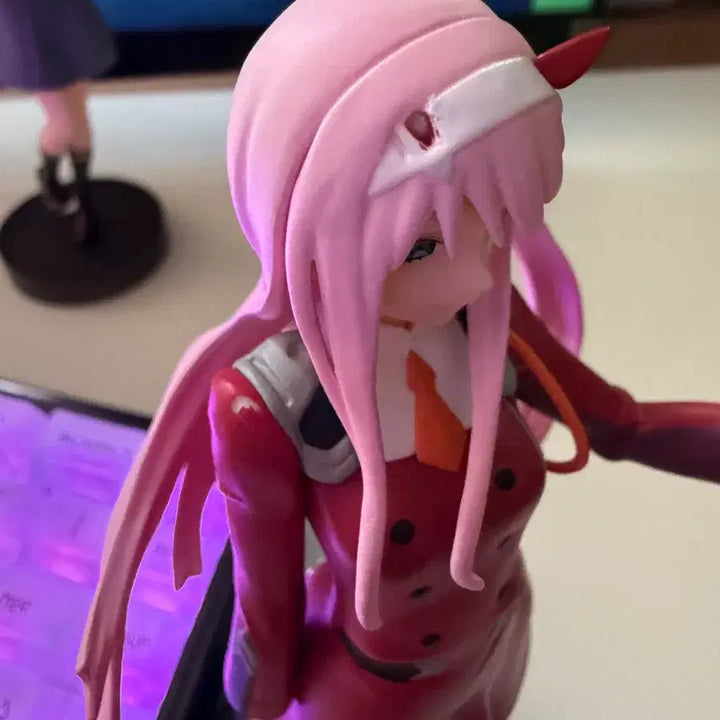 [BUNJANG] Pop Up Parade Darling in the Franxx Zero Two &amp; Ichigo Figure Set (Opened) / (개봉/파손) 팝업퍼레이드 달링인더프랑키스 제로투, 이치고 피규어
