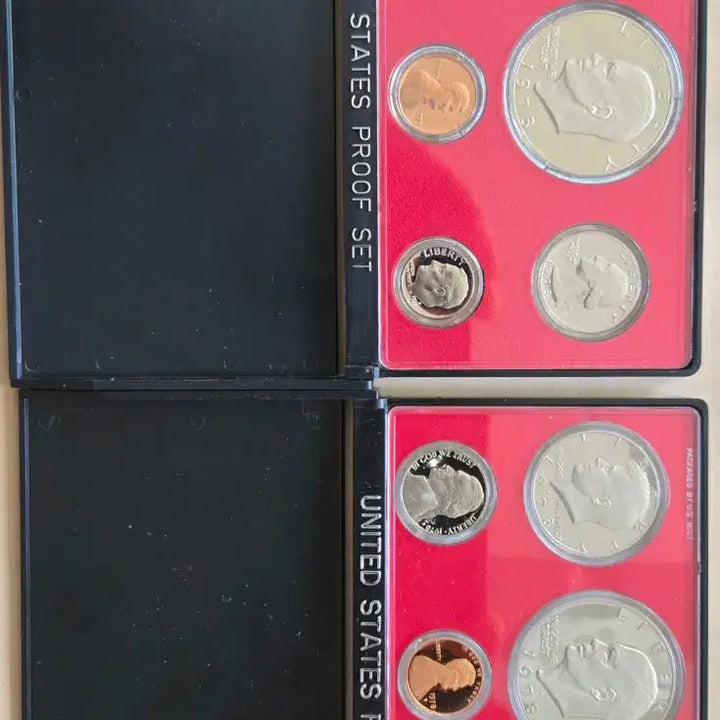 [BUNJANG] 1973 &amp; 1978 US Proof Set - Unused / 미국 프루프 세트 1973년,1978년  미사용