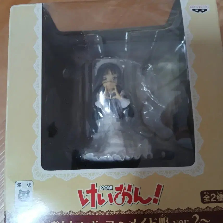 [BUNJANG] Banpresto K-ON! Akiyama Mio Maid Figure (Sealed) / 개봉품 케이온 아키야마 미오 메이드 피규어