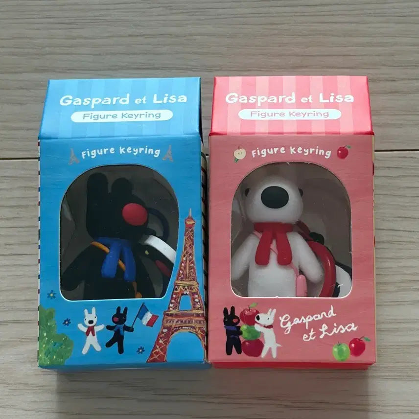 [BUNJANG] Gaspard et Lisa Figure Keyring Set / 가스파르 리사 피규어 키링 2종