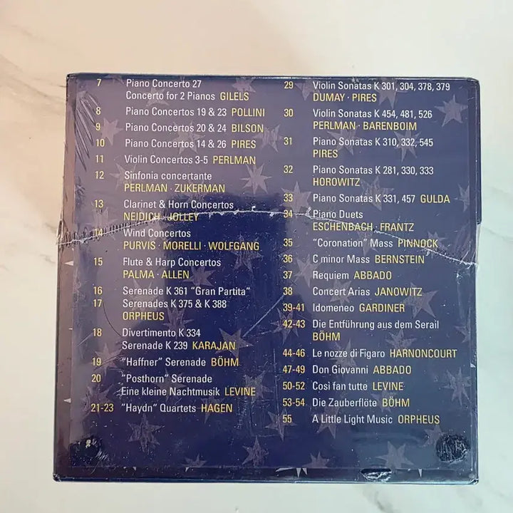 [BUNJANG] Deutsche Grammophon 111 Years Masterworks Mozart 55CD Boxset / DG 111주년 모짜르트 [55CD] 미개봉 새제품